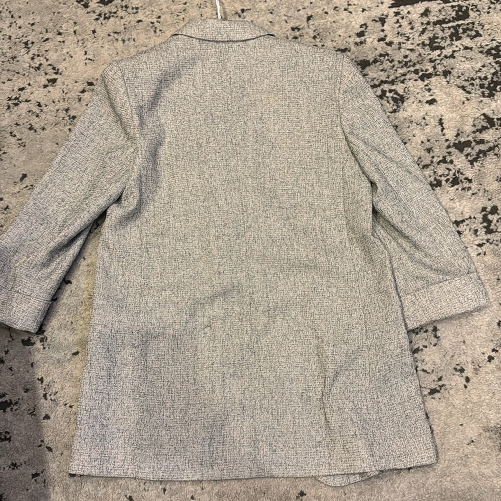 Express Grey Blazor Size Small - image 4